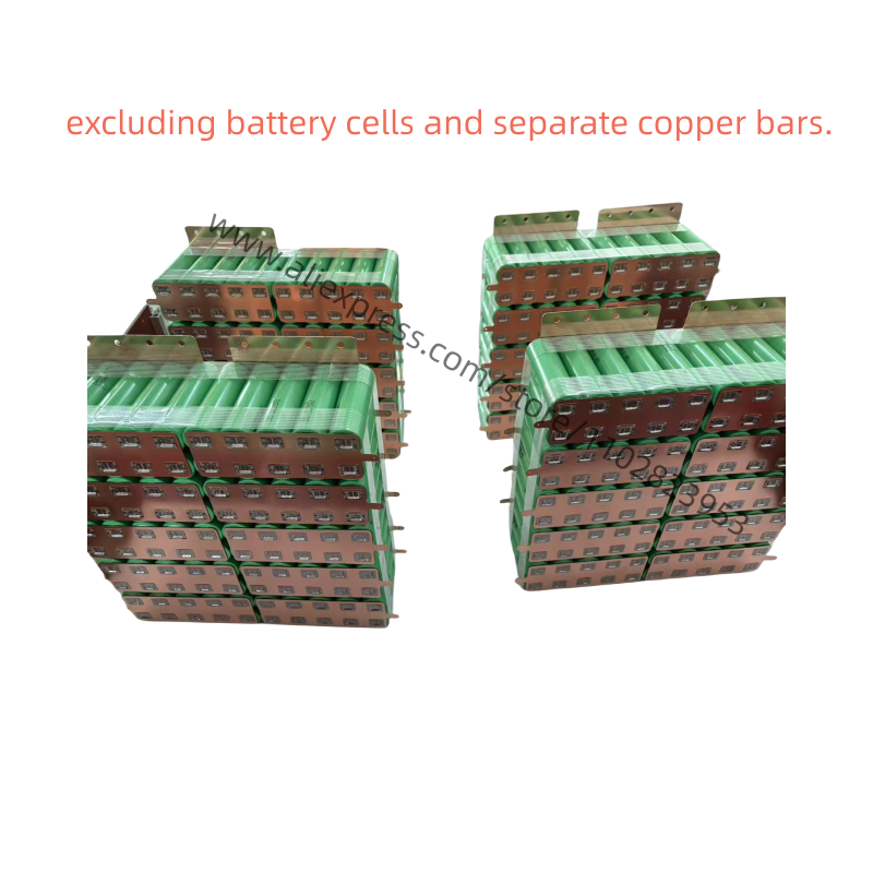 Bus Bar Copper - Copper 0.5mm 21700-2*5p Battery Copper-nickel Bus