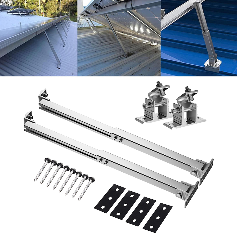 Solar Holder End Clamp Kit Adj - Solar Panel Tilt Mount review and price