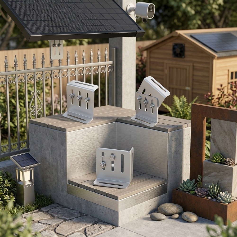 2 Pair Solar Powered RV Photov - Solar Panel Tilt Mount review and price